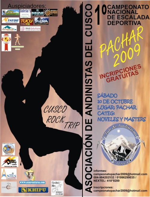 Concurso de Escalada "Pachar 2009"